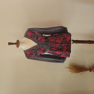 Anthropologie Edme & Esyllte Silk Floral Blouse